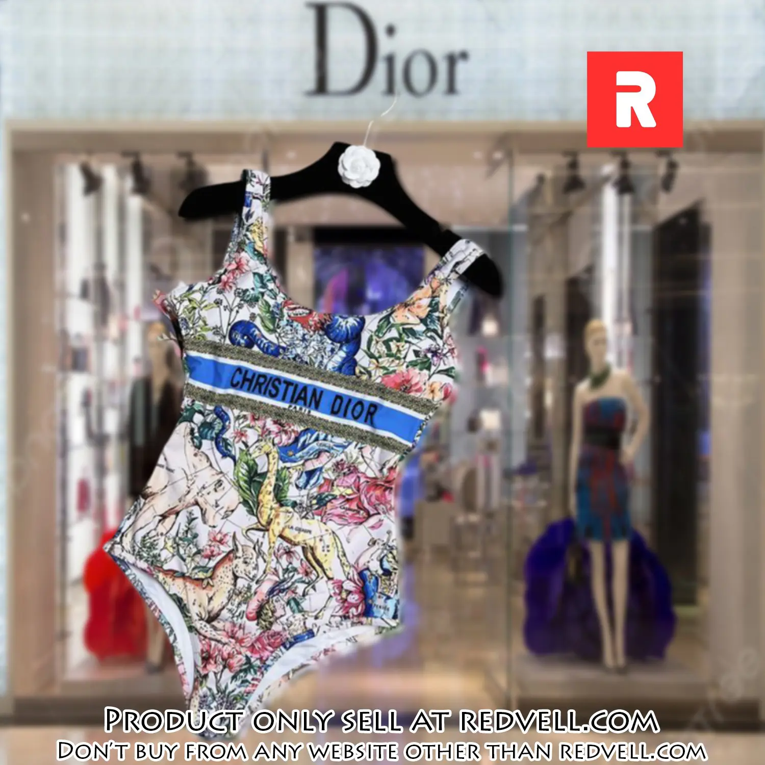 Christian dior swimwear beachwear one piece swimsuit osw1046 rv5530543